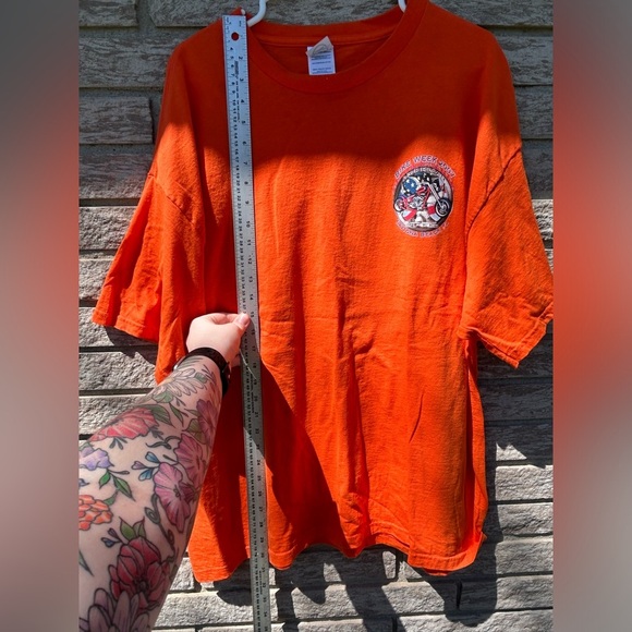 Bike Week 2007 Orange Tshirt - Picture 4 of 7